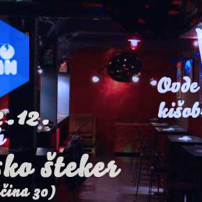 Kišobran Žurka u Disko Štekeru