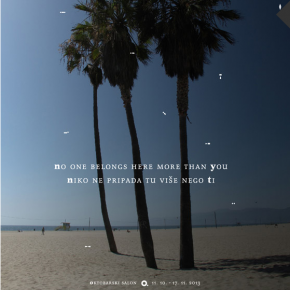 54. OKTOBARSKI SALON: Niko ne pripada tu više nego ti