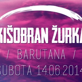 Kišobran žurka u Barutani