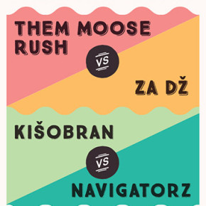 Gradski klinč - Them Moose Rush + Za Dz & Kišobran vs. Navigatorz Bgd // Subota 21. mart, 21h // Kc Grad